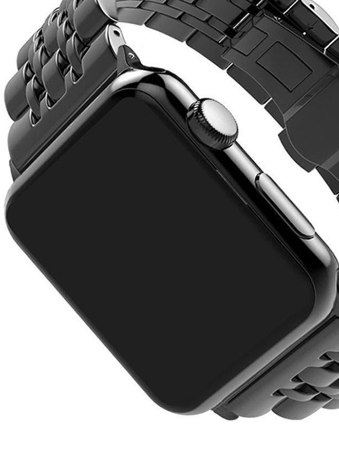 Replacement Band For Apple Watch Series 1/2/3 42mm Black