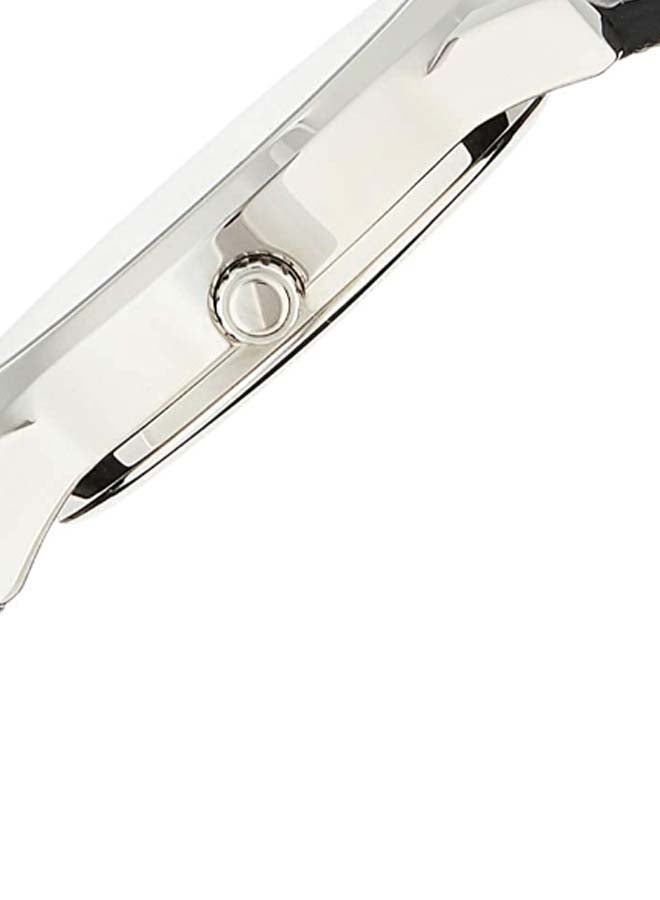 كاسيو ساعة عقارب إنتايسر بسوار جلدي طراز LTP-1303L-1AVDF للنساء - Image 3