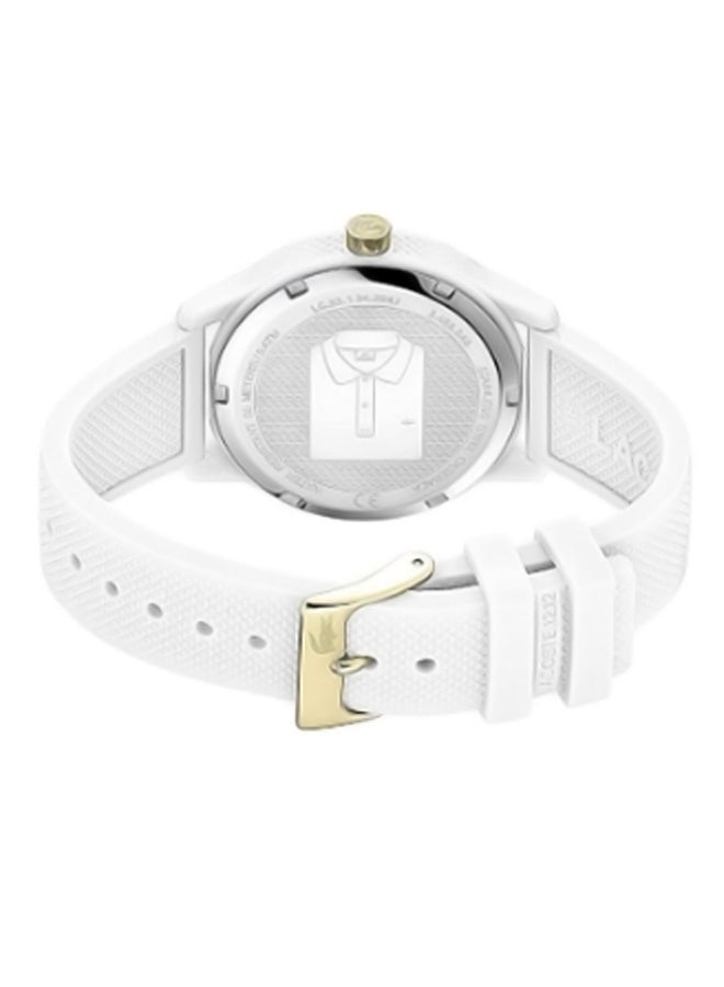 LACOSTE Women's Rubber Analog Wrist Watch  2001063  - Image 3