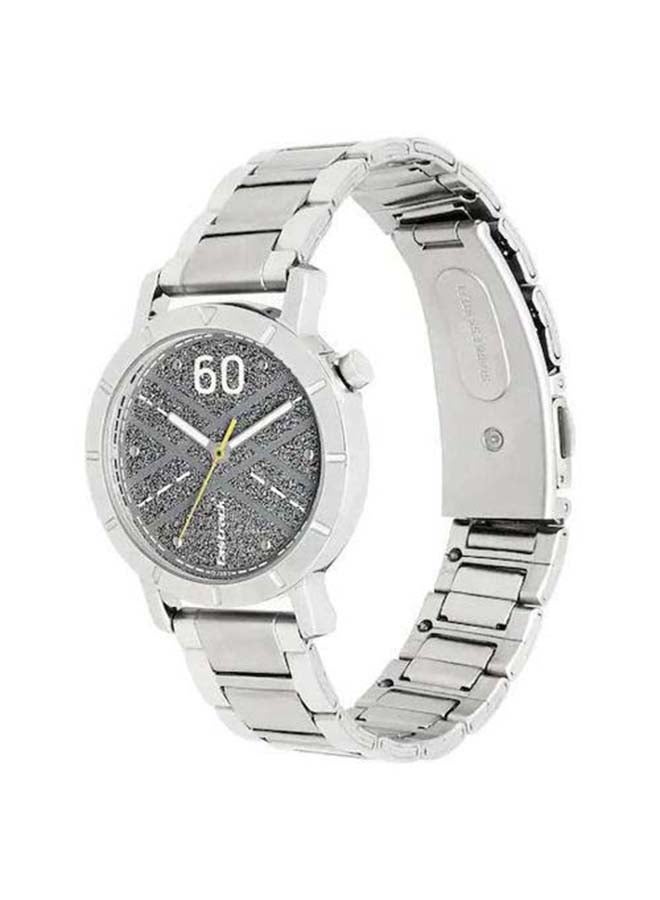 fastrack - Women's Stainless Steel Analog Watch 6112SM03 - Image 1