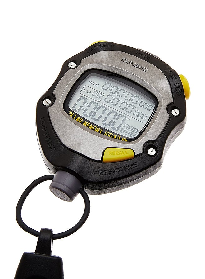 كاسيو ساعة جيب رقمية طراز HS-70W-1DF مقاس 33 مم للرجال - Image 5