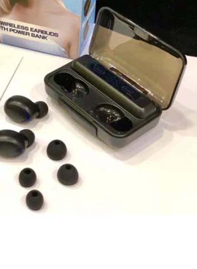 سماعة رأس تعمل بتقنية البلوتوث F9 أسود - Image 4