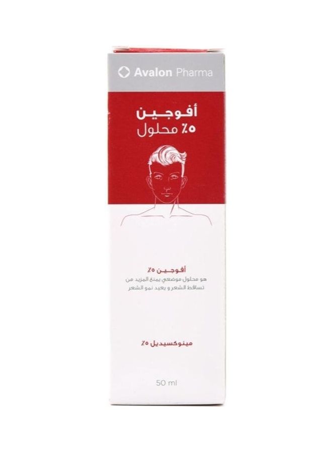 Avalon Pharma - Avogain 5% Minoxidil With Face Wrinkles And Hair Loss Treatment Roller Clear 50ml - Image 1