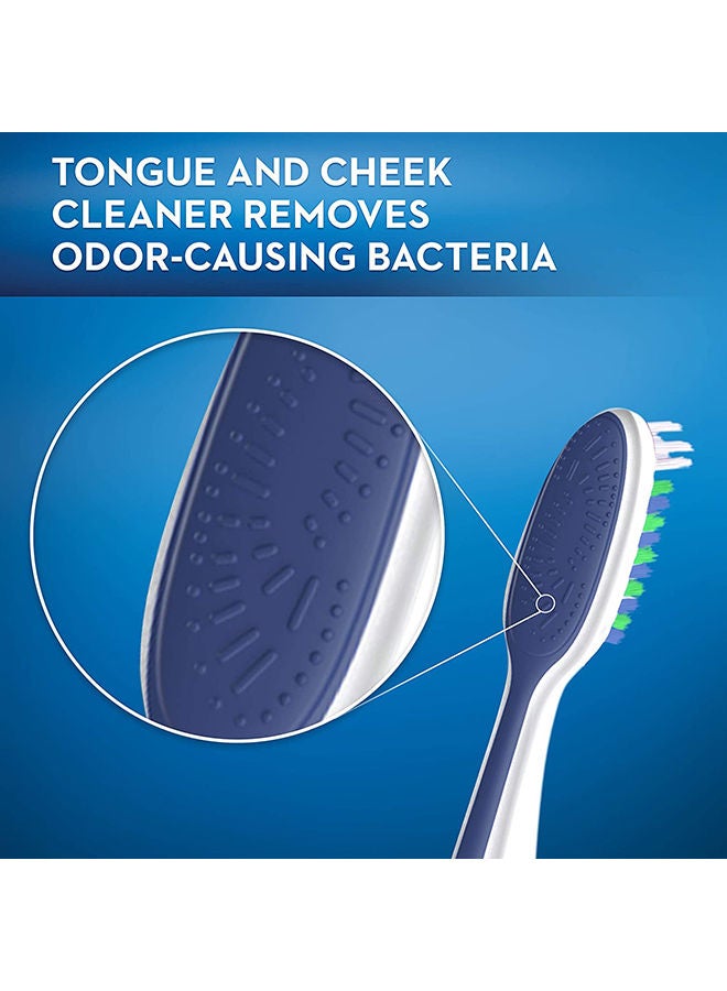 Oral-B - Expert Extra Clean, Soft Manual Toothbrush With Angled Bristles Assorted 40 Soft - Image 1