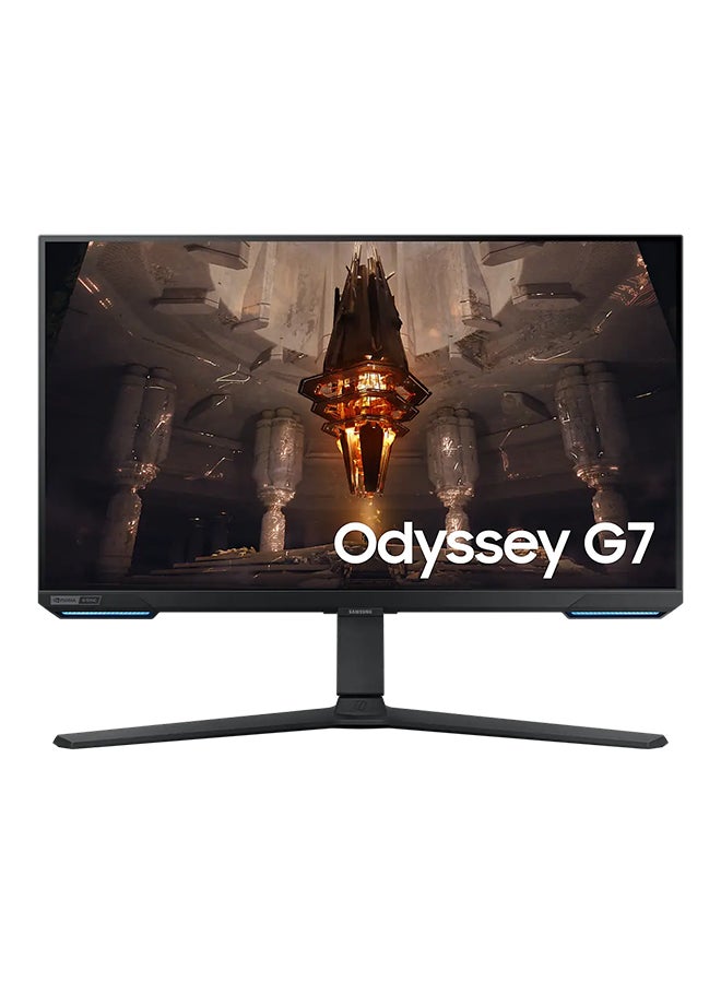 28 Inch Gaming Monitor With UHD Resolution | Smart TV Experience | And 144hz Refresh Rate, 1ms | G-Sync Compatible | Gaming Hub | LS28BG702EMXUE Black