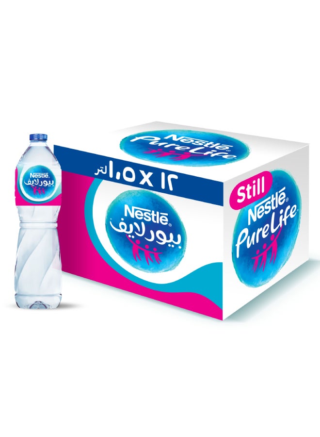Nestle - Pure Life Water 1.5Liters Pack of 12 - Image 1
