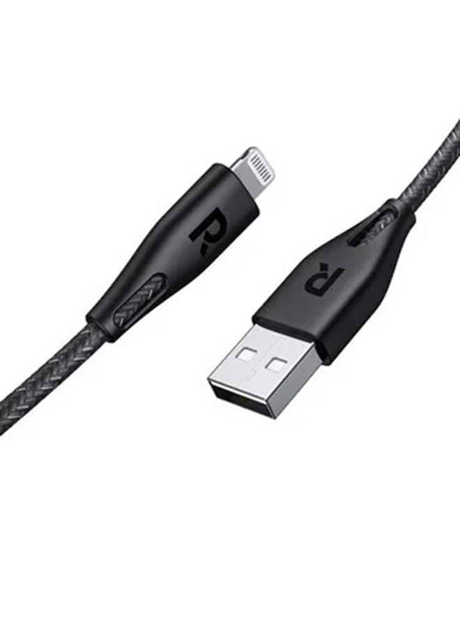 راف باور كابل شحن USB-A إلى Lightning بطول 1.2 متر - Image 2