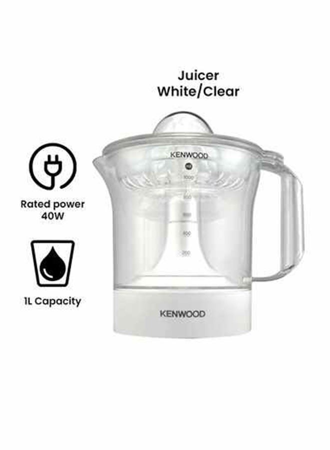 كينوود مكبس يدوي 1.0 L 40.0 W JE280-white أبيض  - Image 2