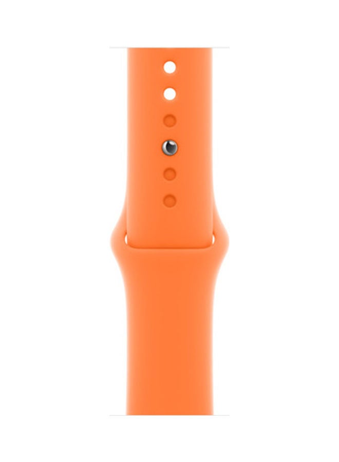 Apple - Sport Band 45mm Bright Orange - Image 1
