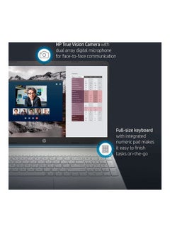HP Newest 2022 Laptop With 15.6-Inch FHD Display, AMD Ryzen 5 5500U Processor/32GB RAM/1TB SSD/AMD Radeon Graphics/Windows 11 English Blue (Upgraded Version)  - Image 5