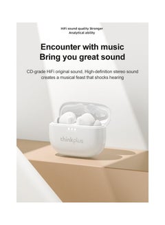 Lenovo Thinkplus LP3 Pro TWS Earphones Wireless Bluetooth Earbuds HD Call Low Latency HIFI Sound Noise Reduction Headphones White  - Image 5