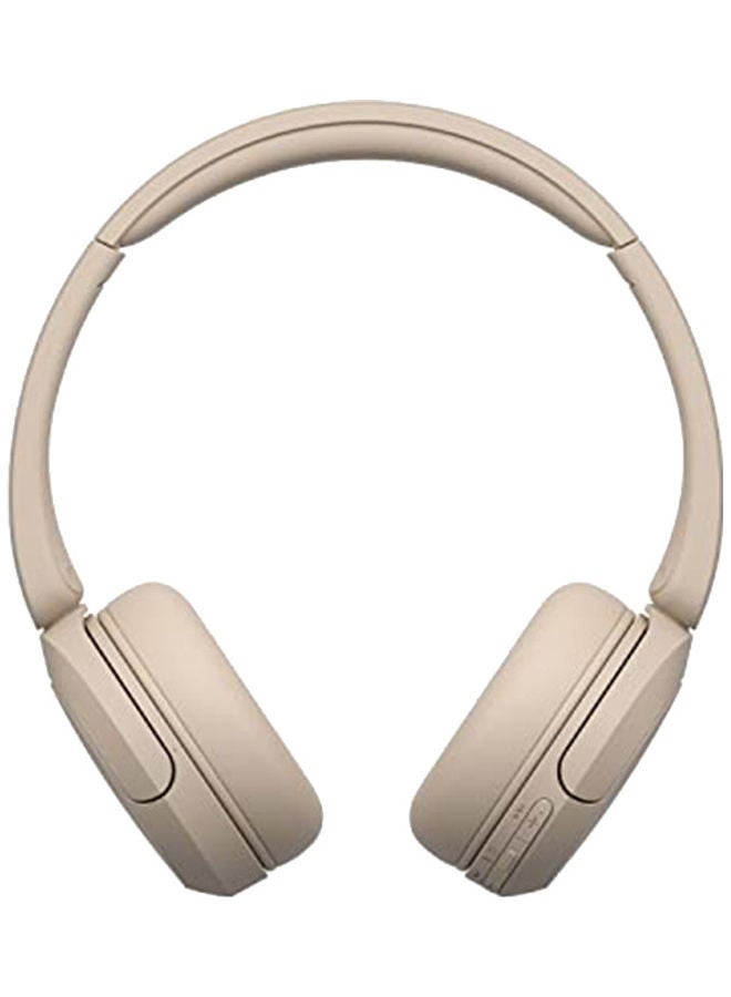 WH-CH520 Wireless Bluetooth On Ear With Mic For Phone Call Beige - v1678773716/N53391623A_1