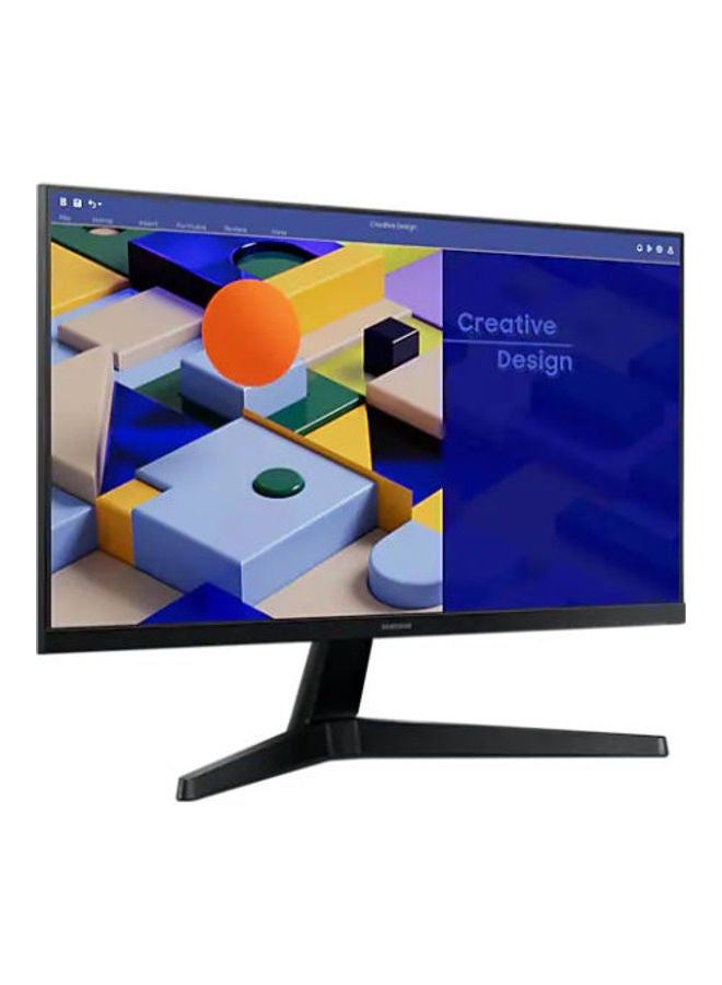 Samsung - 27-Inch IPS Essential Flat Monitor 75Hz Refresh Rate 5ms Response Time With AMD FreeSync And Game Mode Black - Image 1