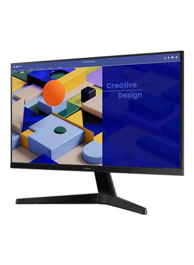 Samsung - 27-Inch IPS Essential Flat Monitor 75Hz Refresh Rate 5ms Response Time With AMD FreeSync And Game Mode Black - Image 1
