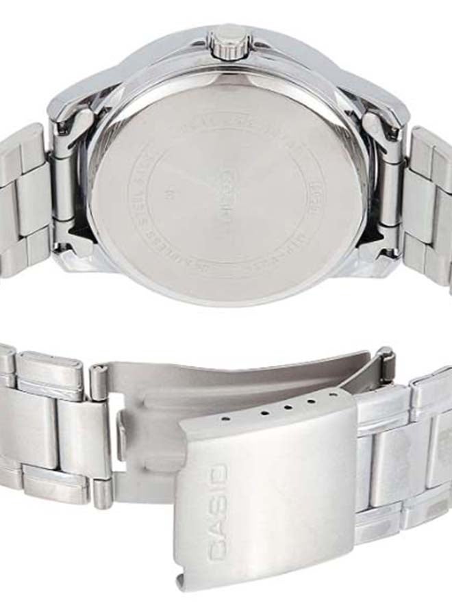 Women's Water Resistant Analog Watch LTP-V004D-7BUDF - 35 mm - Silver - v1678778869/N11943595A_6