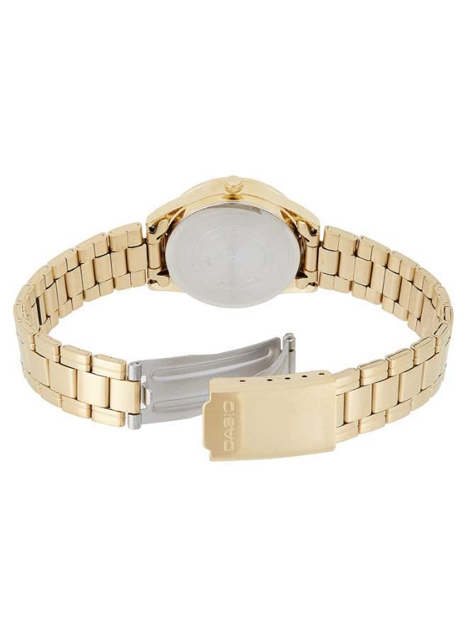 CASIO Women's Stainless Steel Analog Wrist Watch LTP-V005G-7AUDF - Image 3