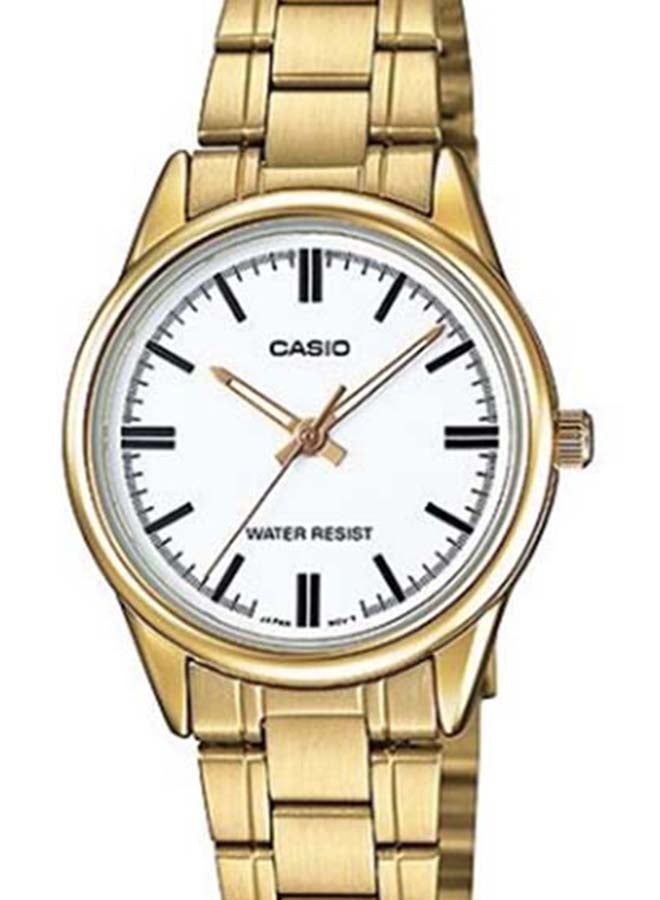 CASIO Women's Stainless Steel Analog Wrist Watch LTP-V005G-7AUDF - Image 5