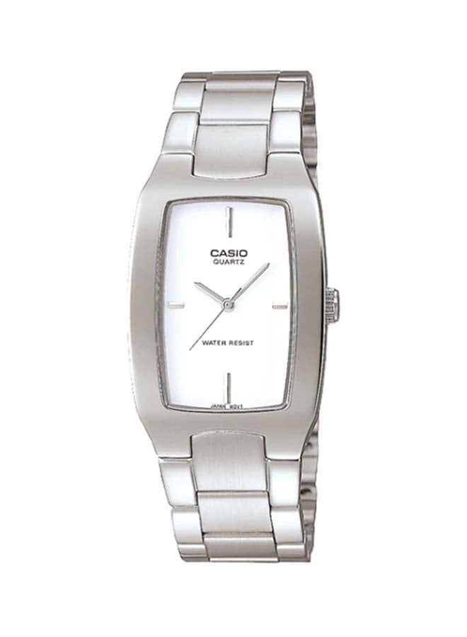 CASIO Men's Enticer Analog Watch MTP-1165A-7CDF - 27 mm - Silver - Image 1