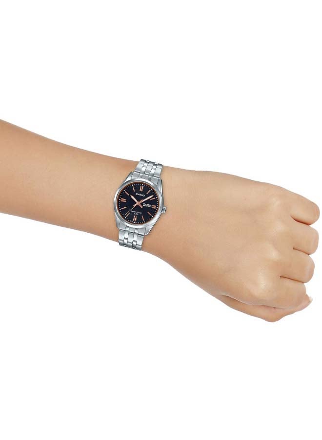 CASIO - Women's Enticer Analog Watch LTP-1335D-1A2VDF - Image 1