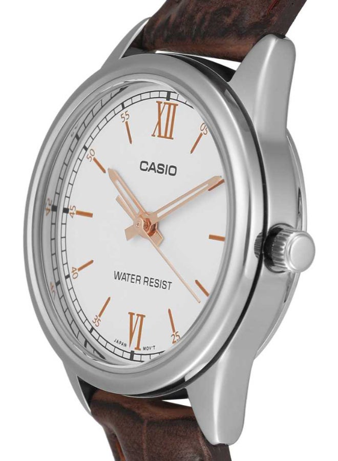 CASIO - Women's Enticer Analog Watch LTP-V005L-7B3UDF - Image 1