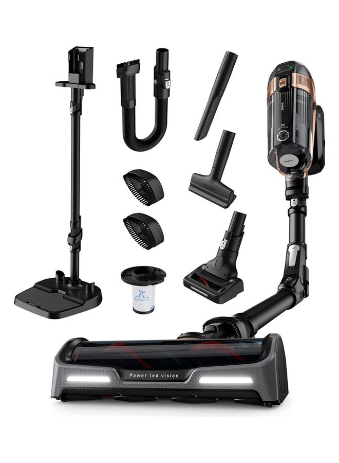 Tefal - Vacuum Cordless Vacuum Cleaner | X-Force Flex 15.60 Vacuum Cleaner Cordless | With Docking Station |  Flex Technology | Animal Kit |Black/Copper | 2 Years Warranty 230 W TY99F1HO Black - Image 1