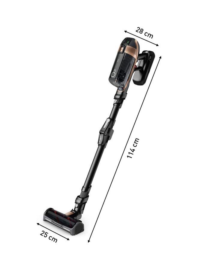 Tefal - Vacuum Cordless Vacuum Cleaner | X-Force Flex 15.60 Vacuum Cleaner Cordless | With Docking Station |  Flex Technology | Animal Kit |Black/Copper | 2 Years Warranty 230 W TY99F1HO Black - Image 1