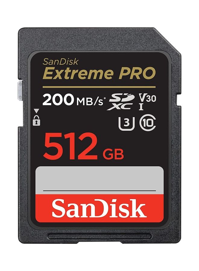 سانديسك Extreme Pro SDXC UHS-I Memory Card 512 GB  - Image 1