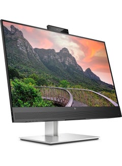 HP E27m G4 QHD USB-C Conferencing Monitor QHD 2560 x 1440 27 Inch Anti-Glare Camera 5MP Microphone Echo Cancelling 2 Speakers IPS Height Adjust Tilt Swivel Pivot 3 Years Warranty Black  - Image 2