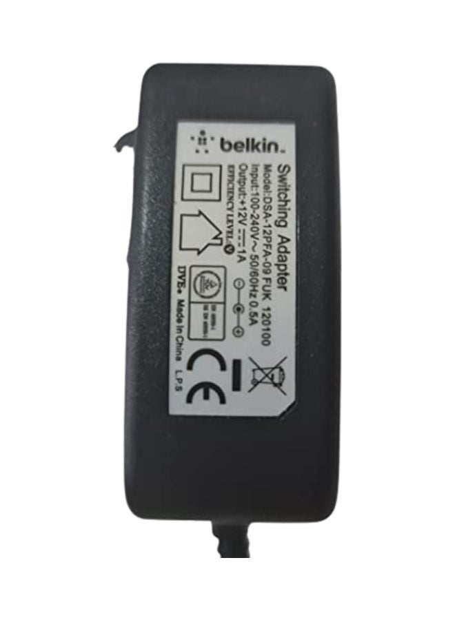 belkin Adapter LED Strip Light CCTV Camera Input 100-240V 50/60Hz 0.5A UK 3P Plug Black - Image 5