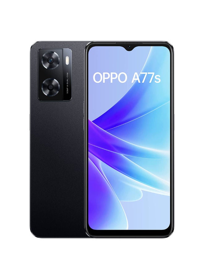 OPPO A77s Dual SIM Starry Black 8GB RAM 128 GB 4G - International Version - Image 1