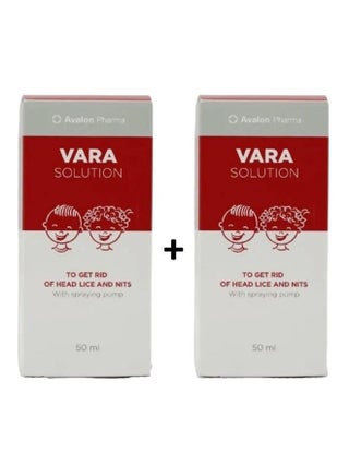 Vara Solution To Gel Rid Of Head Lice And Nits With Spray 50Ml 50ml