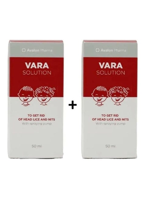 Vara Solution To Gel Rid Of Head Lice And Nits With Spray 50Ml 50ml