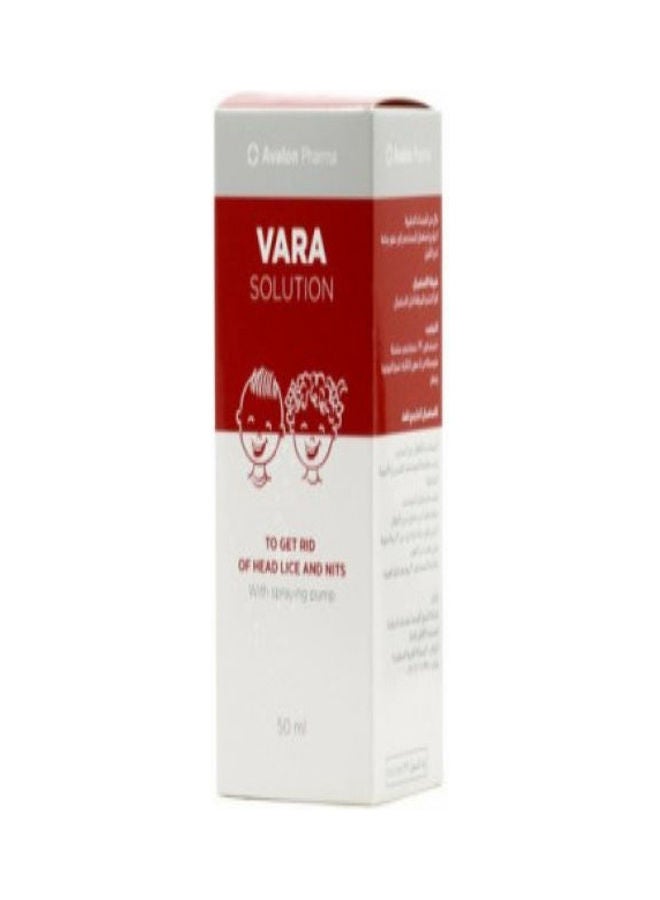 Avalon Pharma Vara Solution To Eliminate Lice With Spray 50ml  - Image 1