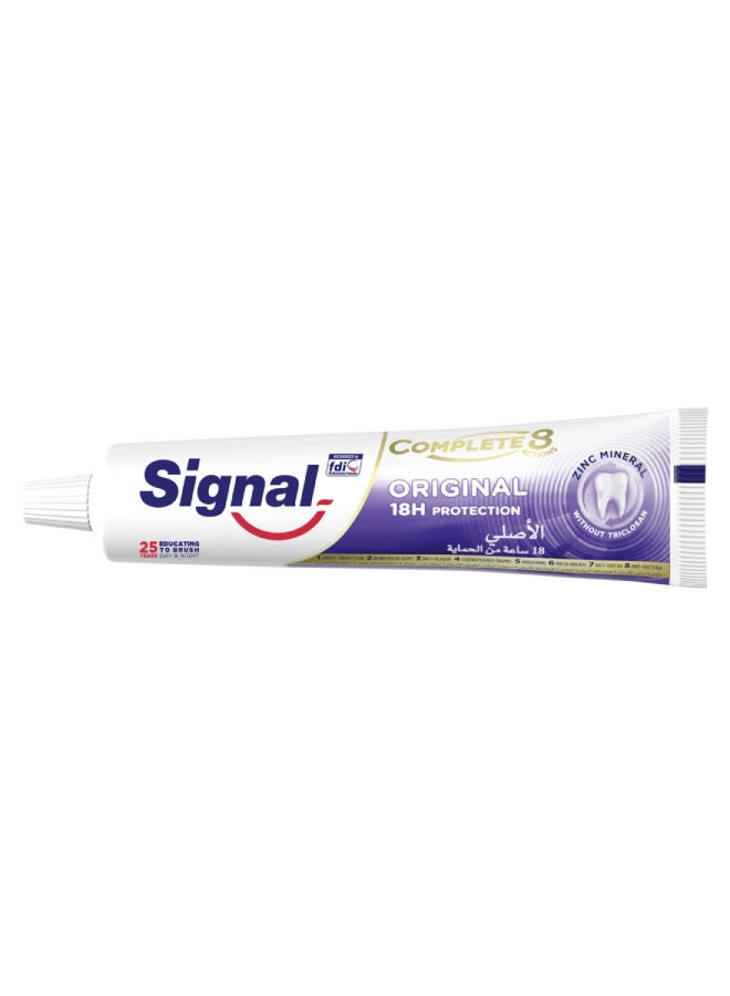 Signal Toothpaste Complete 8 Original Multicolour 75ml  - Image 1