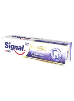 Signal Toothpaste Complete 8 Original Multicolour 75ml  - Image 4