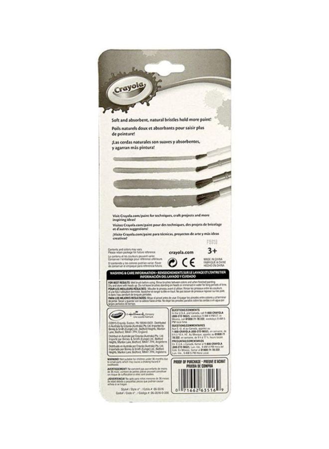 كرايولا طقم فرش للأعمال الفنية واليدوية مكون من 8 قطع - Image 2