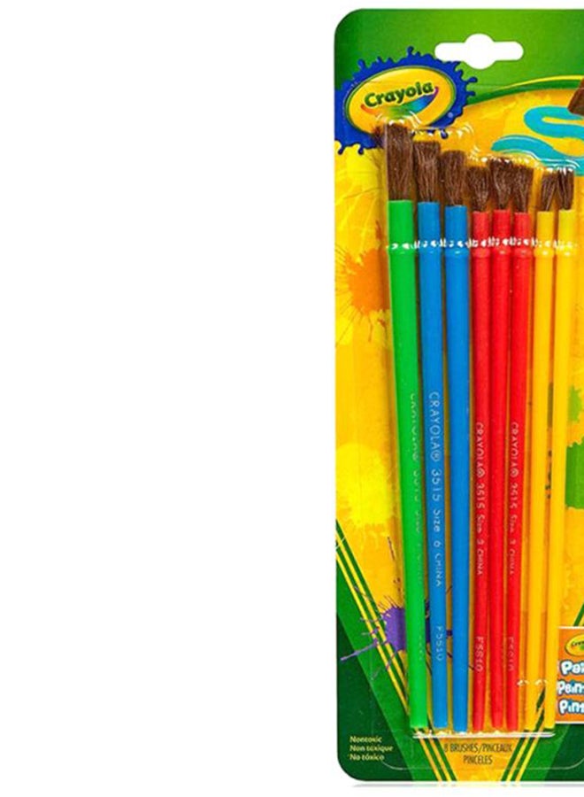 كرايولا طقم فرش للأعمال الفنية واليدوية مكون من 8 قطع - Image 4