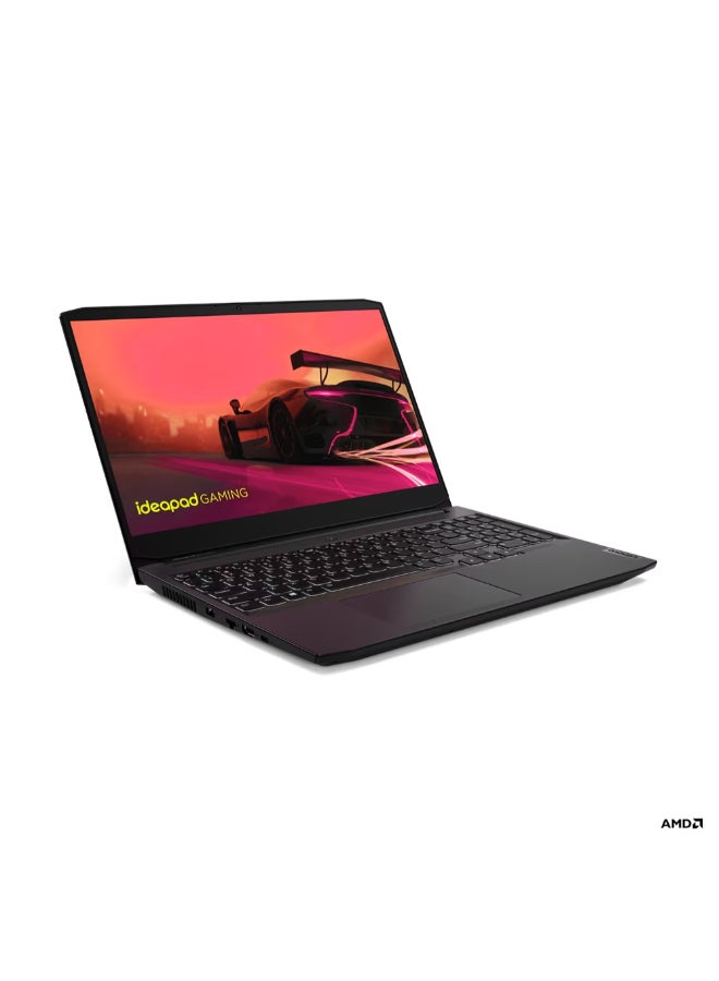 Lenovo IdeaPad Gaming 3 Laptop With 15.6-Inch Display, Ryzen 7 Processor/8GB RAM/512GB SSD/Windows 11/Nvidia GeForce RTX Series English/Arabic Shadow Black - Image 2