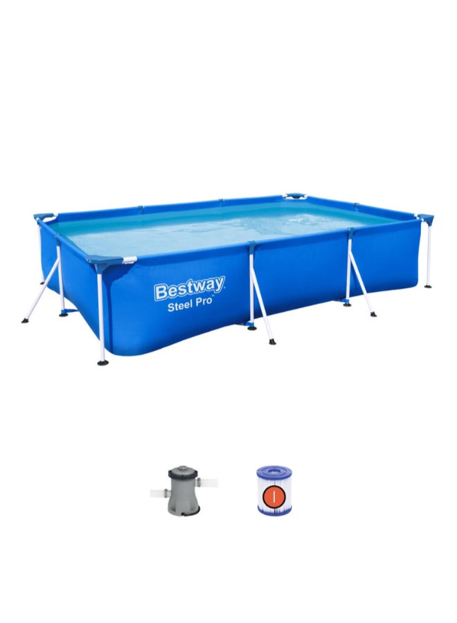 Bestway Deluxe Splash Frame ( Filter Pump) 26-56411 300x201x66cm  - Image 3