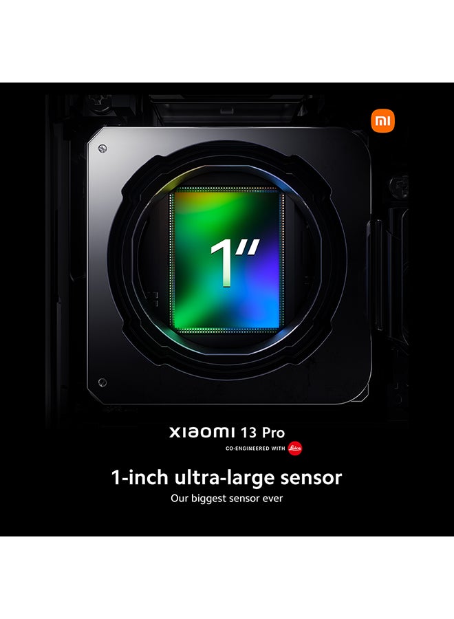شاومي - 13 Pro ثنائي الشريحة، أسود سيراميك، 12 جيجابايت رام، 512 جيجابايت، 5G - الإصدار العالمي - Image 1