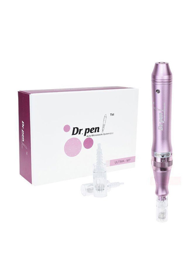 Generic Dr. Pen Ultima M7 Microneedling Pen,with Nano Replacement Needles Cartridges(12 pcs)  - Image 1