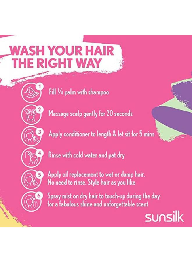 Sunsilk Shampoo Shine & Strength 3 Pink 350ml