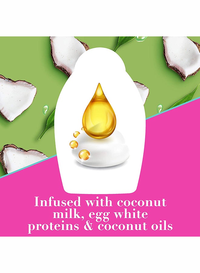 Ogx Nourishing Plus Coconut Milk Shampoo 385ml  - Image 3