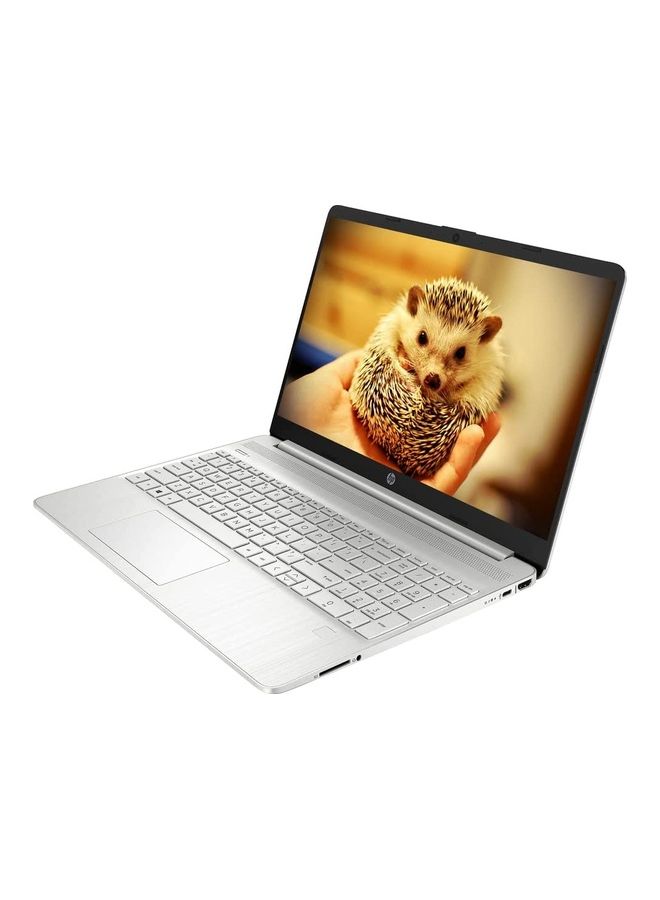 HP - Laptop With 15.6-Inch Display, ‎Core i5-1135G7 Processor/32GB RAM/1TB SSD/‎Intel Iris XE Graphics/Windows 10 Home + 32GB USB Business Card English Silver - Image 1