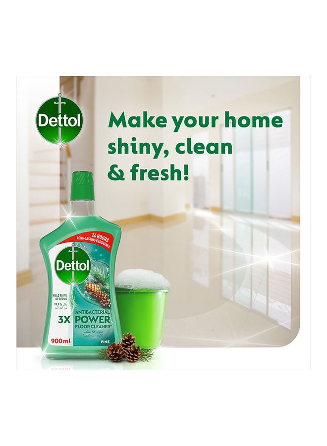 Dettol - Pine Antibacterial Floor Cleaner Pack Of 2 900ml - Image 1