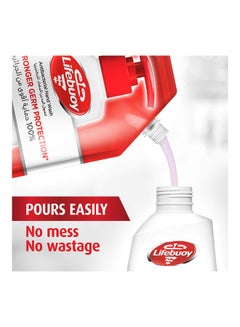 Lifebuoy Antibacterial Liquid Soap And Hand Wash Total 10 Refill Pouch Pack Of 2 Multicolour 1Liters  - Image 5
