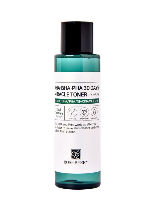 ROSE BERRY Aha Bha Pha 30 Days Miracle Toner 150ml  - Image 1