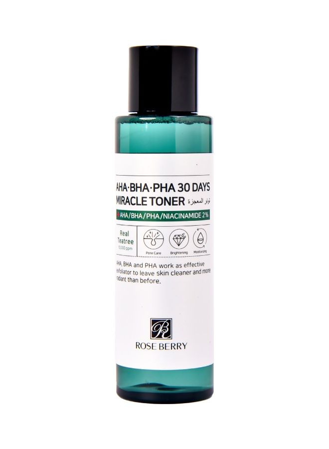 ROSE BERRY Aha Bha Pha 30 Days Miracle Toner 150ml  - Image 3