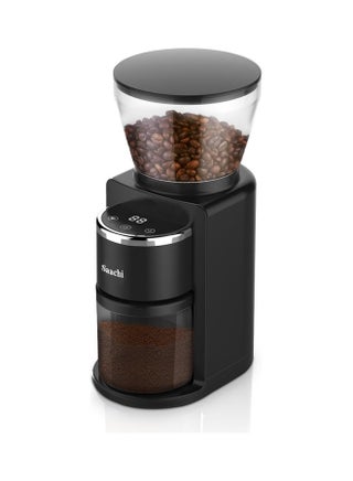Saachi 2-Speed Coffee Grinder With Pulse Function, coffee jar