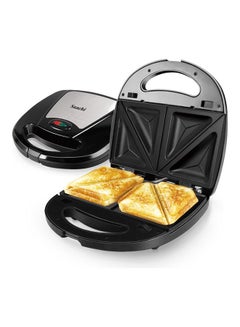 Saachi Multi Snacks Maker With 7 Non-Stick Changeable Plates 750 W NL-7M-1572-WH Black, Silver  - Image 1